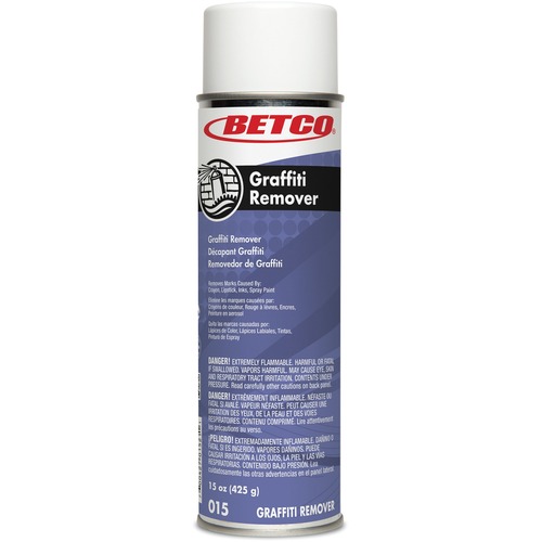 Betco Corporation  Graffiti Remover, Spray, Flammable, 15 oz Net Wght, 12/CT