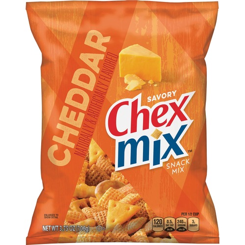 General Mills  Snack Mix, Cheddar, 3.75 oz, 8/CT, Multi