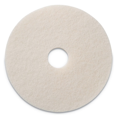 POLISHING PADS, 14" DIAMETER, WHITE, 5/CT