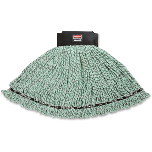 Rubbermaid Commercial Products  Maximizer Microfiber Mop, Large, Green