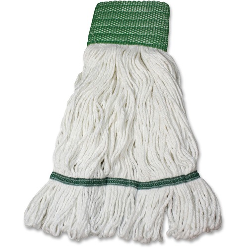 Impact Products  Wet Mop, Cotton/Synthetic, Saddle, Looped End, Med, NL