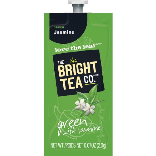 Mar's Drink North America  Bright Tea Green w/Jasmine, 10/CT, Green