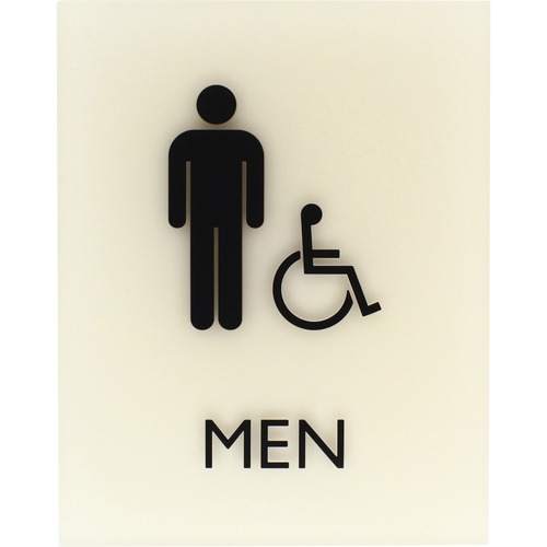 SIGN,8.5X6.75,ADA,MEN,ACC