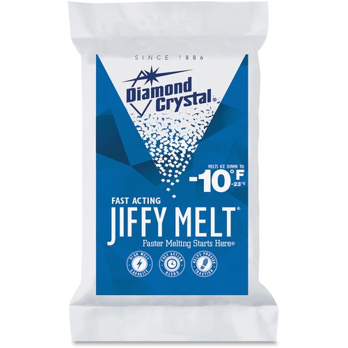 Garland C Norris  Jiffy Melt Ice Melt Bag, 20lb., 1BG, Blue/White
