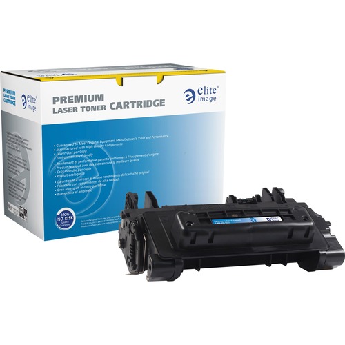 Elite Image  MICR Toner Cartridge, r/ HP 81A, 10500 Page Yield, BK