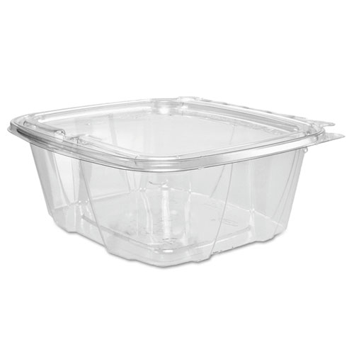 Clearpac Container, 6.4 X 2.6 X 7.1, 32 Oz, Clear, 200/carton