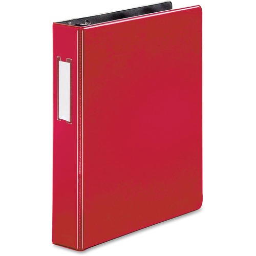 BINDER,DRING,LBLHLD,1.5",RD