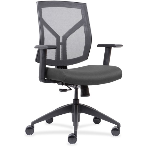 CHAIR,MESH,MIDBACK,GRAY