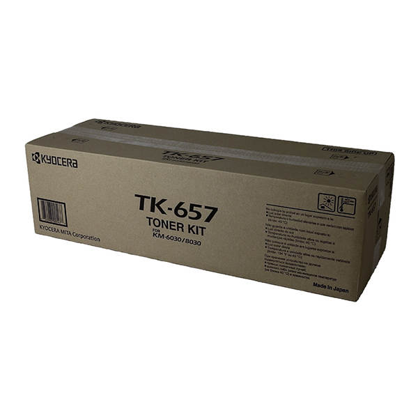 Kyocera Mita 1T02FB0US0 (TK-657) Black OEM Toner Cartridge
