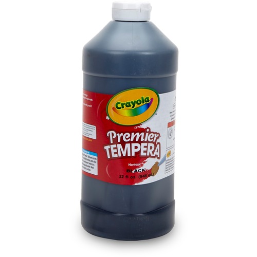 PAINT,32 OZ TEMPRA,BK