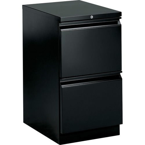 EFFICIENCIES MOBILE FILE/FILE PEDESTAL, 15W X 22.88D X 28H, BLACK