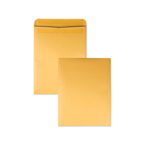 REDI-SEAL CATALOG ENVELOPE, #15 1/2, CHEESE BLADE FLAP, REDI-SEAL CLOSURE, 12 X 15.5, BROWN KRAFT, 250/BOX