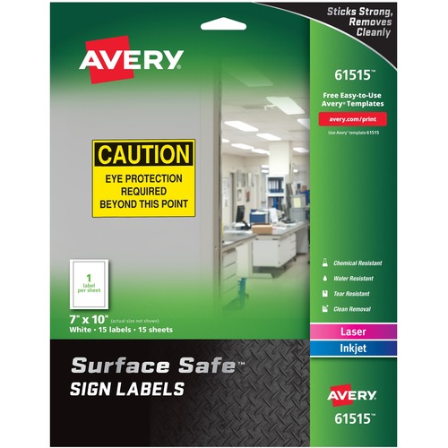 LABEL,SIGN,REM,7X10,WE,15PK