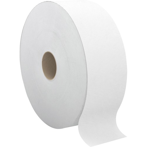 SELECT JUMBO BATH TISSUE, SEPTIC SAFE, 2-PLY, WHITE, 3.5" X 1900 FT, 6 ROLLS/CARTON