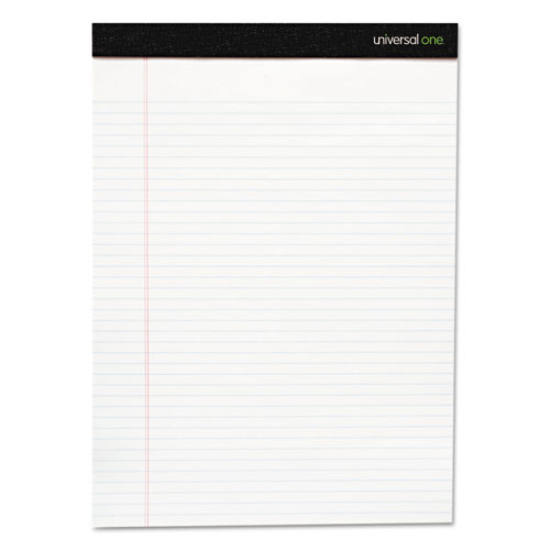 PREMIUM RULED WRITING PADS, WIDE/LEGAL RULE, 8.5 X 11, WHITE, 50 SHEETS, 12/PACK