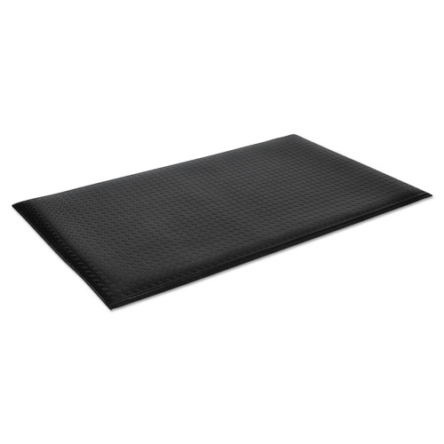 Wear-Bond Comfort-King Anti-Fatigue Mat, Diamond Emboss, 36 X 60, Black