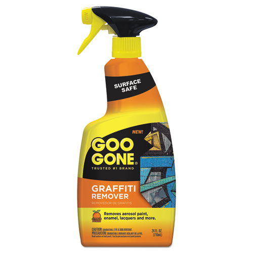 GRAFFITI REMOVER, 24 OZ SPRAY BOTTLE, 4/CARTON