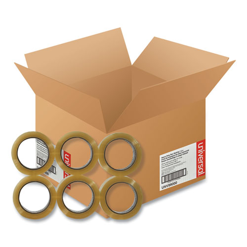 HEAVY-DUTY BOX SEALING TAPE, 3" CORE, 1.88" X 54.6 YDS, CLEAR, 36/BOX