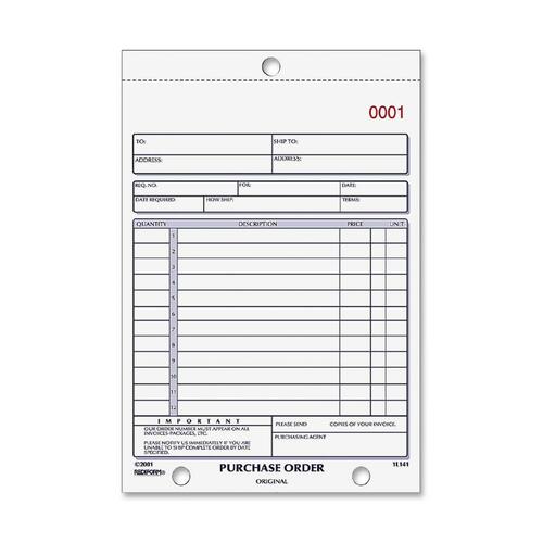 FORM,PURCHS ORDER,2-PT,VERT