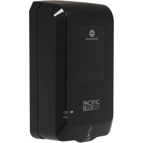 PACIFIC BLUE ULTRA AUTOMATED TOUCHLESS SOAP/SANITIZER DISPENSER, 1000 ML, 6.54" X 11.72" X 4", BLACK