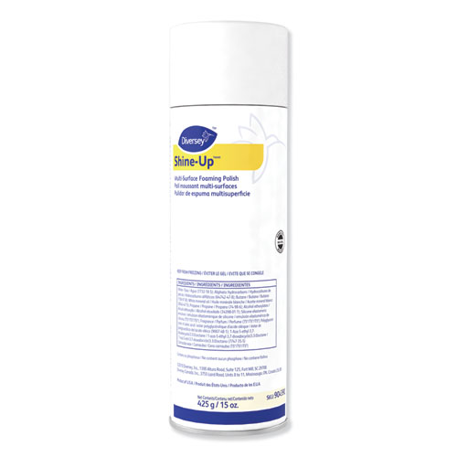 SHINE-UPTM/MC MULTI-SURFACE FOAMING POLISH , LEMON SCENT, 15 OZ AEROSOL, 12/CARTON