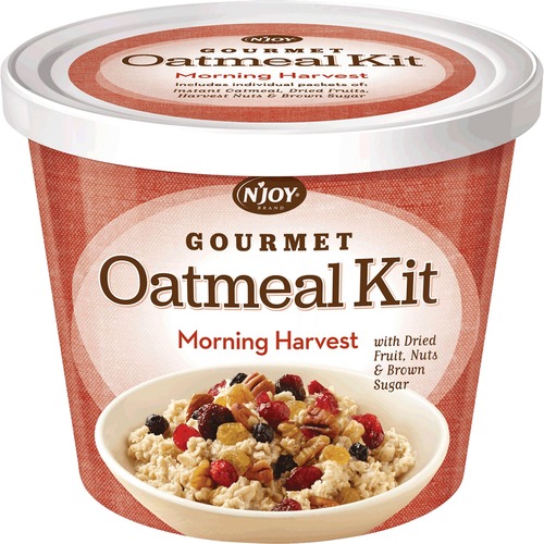 Sugar Foods Corp  Oatmeal Cup, Individually Wrapped, Morning Harvest, 8/CT