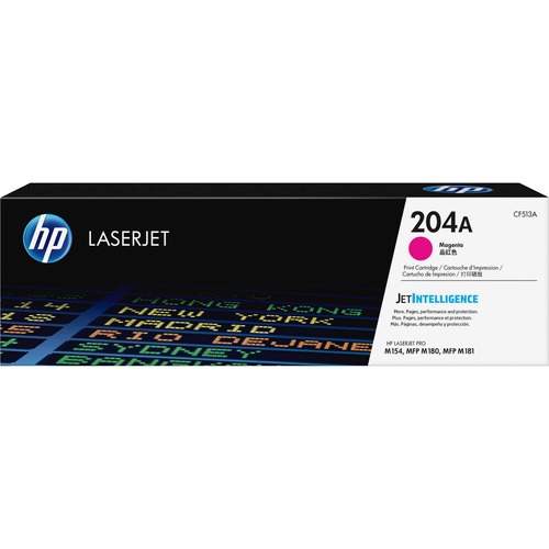 Hewlett-Packard  Toner Cartridge, HP204A, 900 Page Yield, Magenta