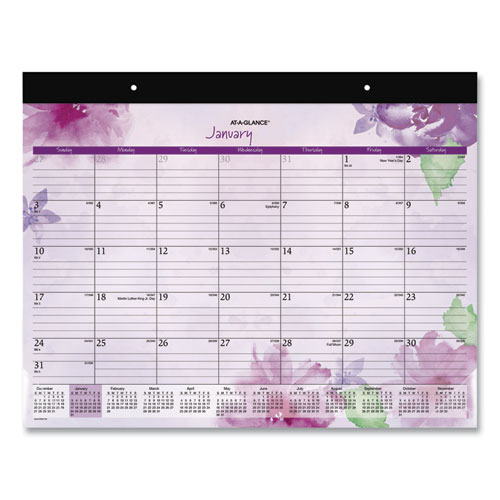 BEAUTIFUL DAY DESK PAD, 21.75 X 17, ASSORTED, 2021